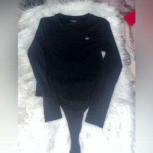 Calvin Klein Long-Sleeve Body Suit